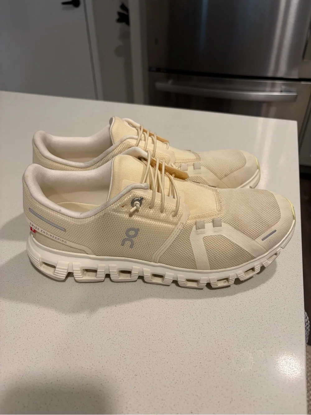 On Running Women’s Cloud 6 Sneakers in Butter Yellow